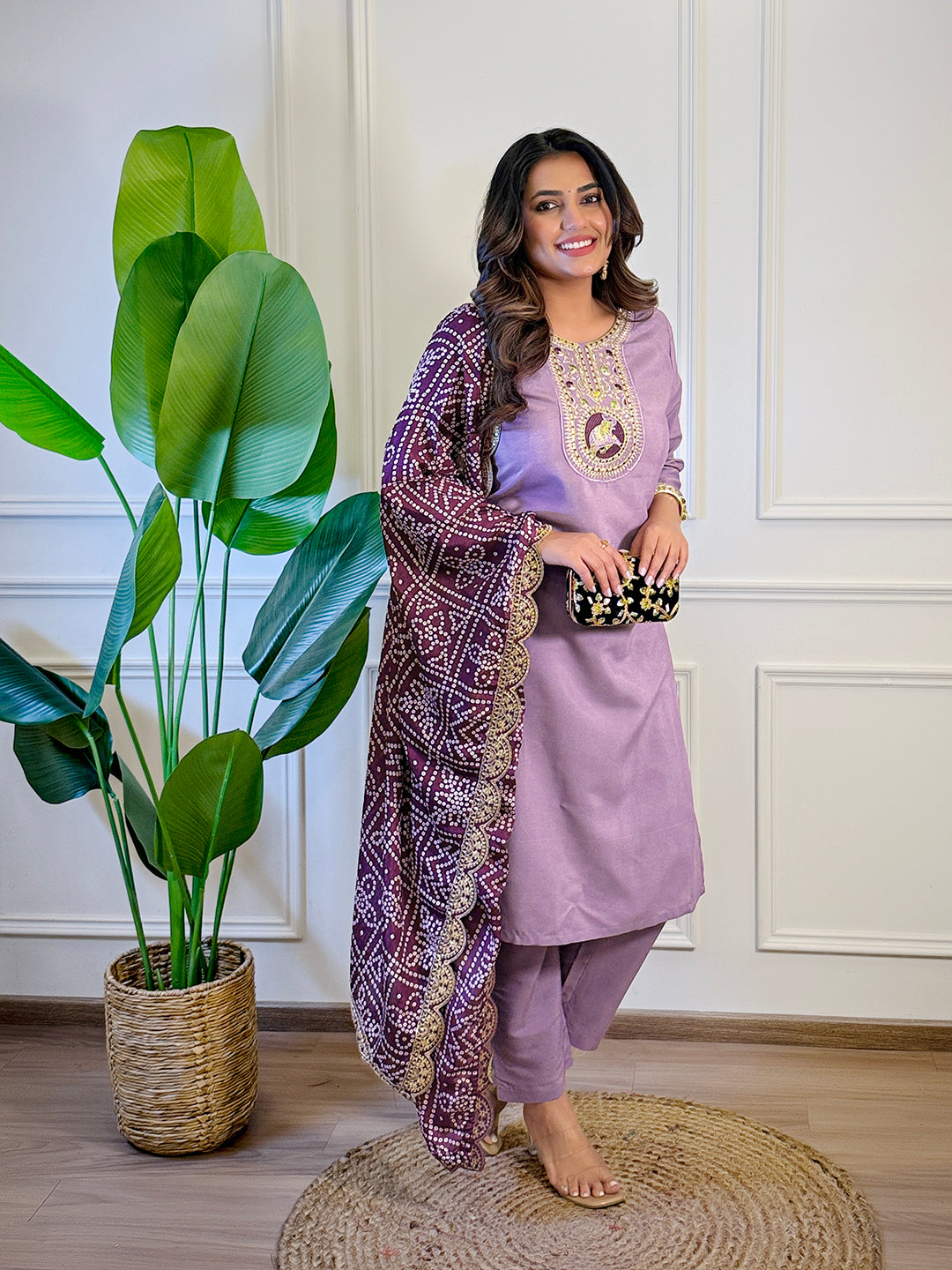 Women's Petrol Rayon Embroidered Straight Kurta with Rayon Pant And Organza Jacquard Dupatta Sets