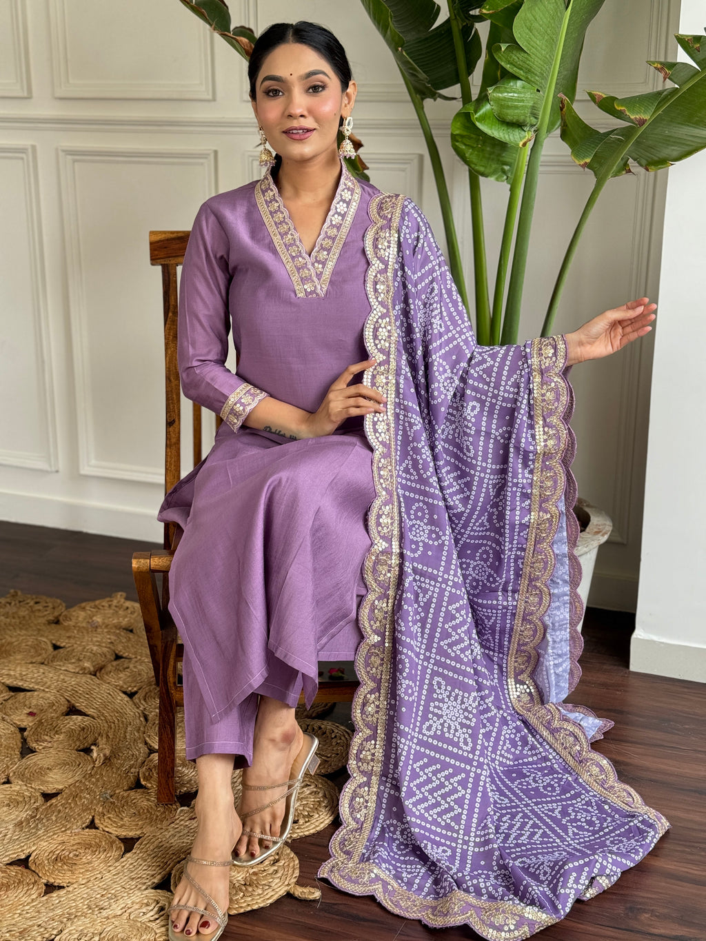Women's Petrol Viscose Silk Embroidered Straight Kurta with Viscose Silk Pant And Chinon Printed Dupatta Sets