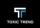 Logo of Toxic Trend with stylized 'TT' on a black background